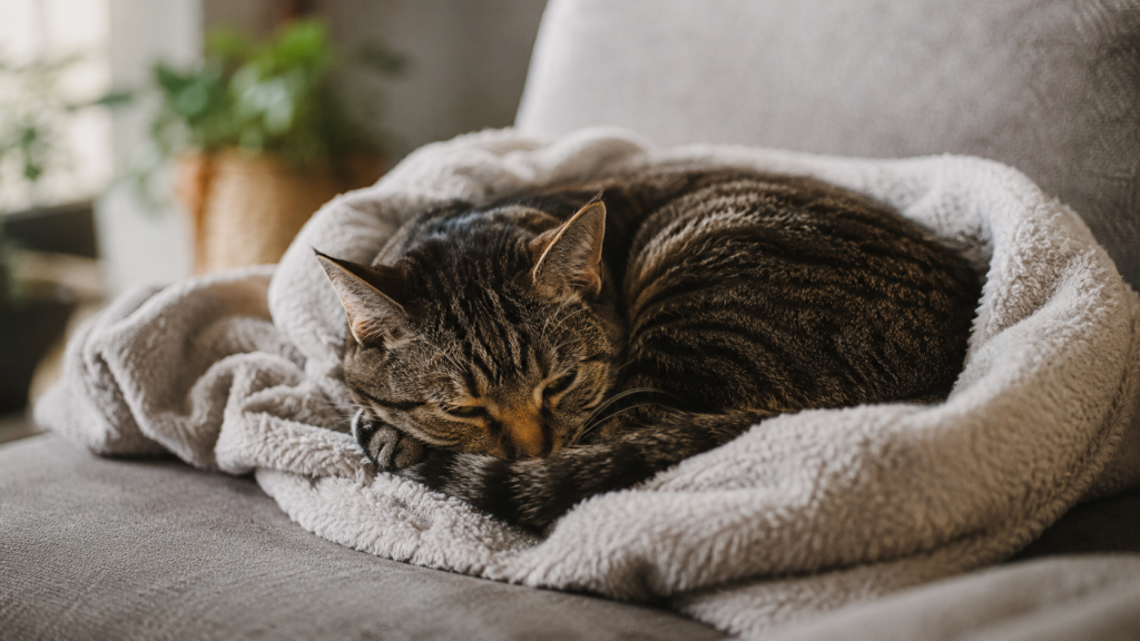 Cómo saber si tu gato tiene frío aunque no lo demuestre