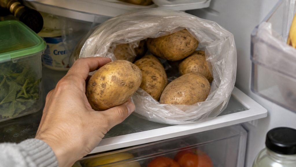 El error más común al guardar las papas que hace que cambien de sabor