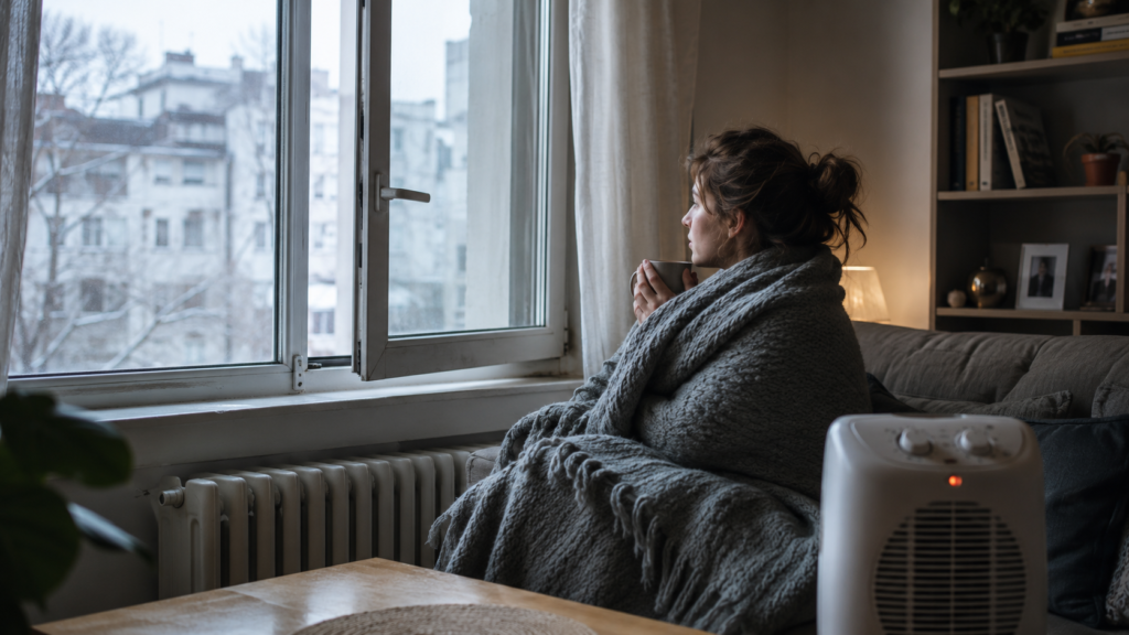 El error al ventilar la casa en invierno que aumenta el gasto en calefacción