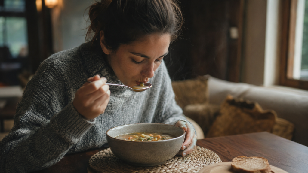 ¿Por qué sentimos más hambre cuando hace frío? El hábito simple que puede ayudarte antes de comer