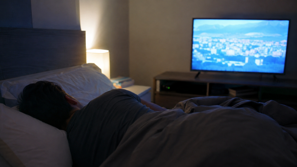 Dormir con la televisión prendida: la ciencia explica por qué muchas personas lo necesitan para poder descansar