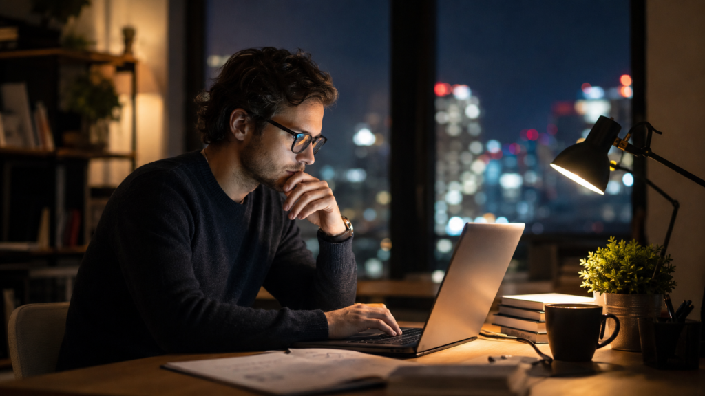 ¿Por qué algunas personas son más creativas de noche? La ciencia tiene una explicación