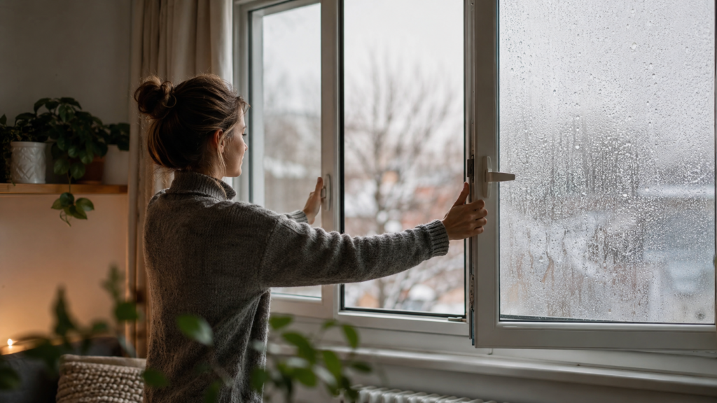 Por qué hay que abrir las ventanas en invierno aunque haga mucho frío: el error que favorece la humedad y el moho