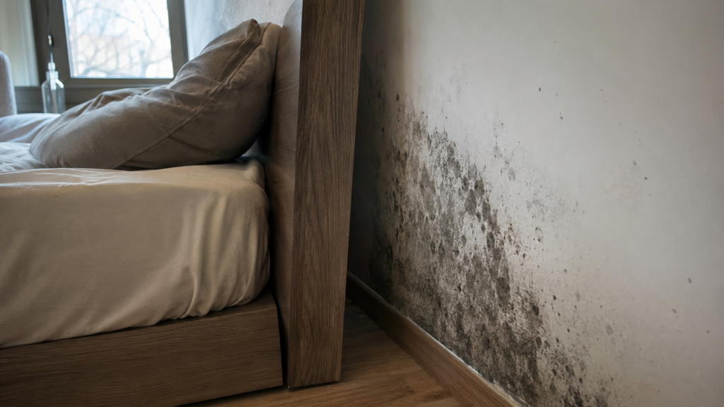 Por qué aparecen manchas de humedad detrás de la cama y cómo eliminarlas | Noticias Insólitas