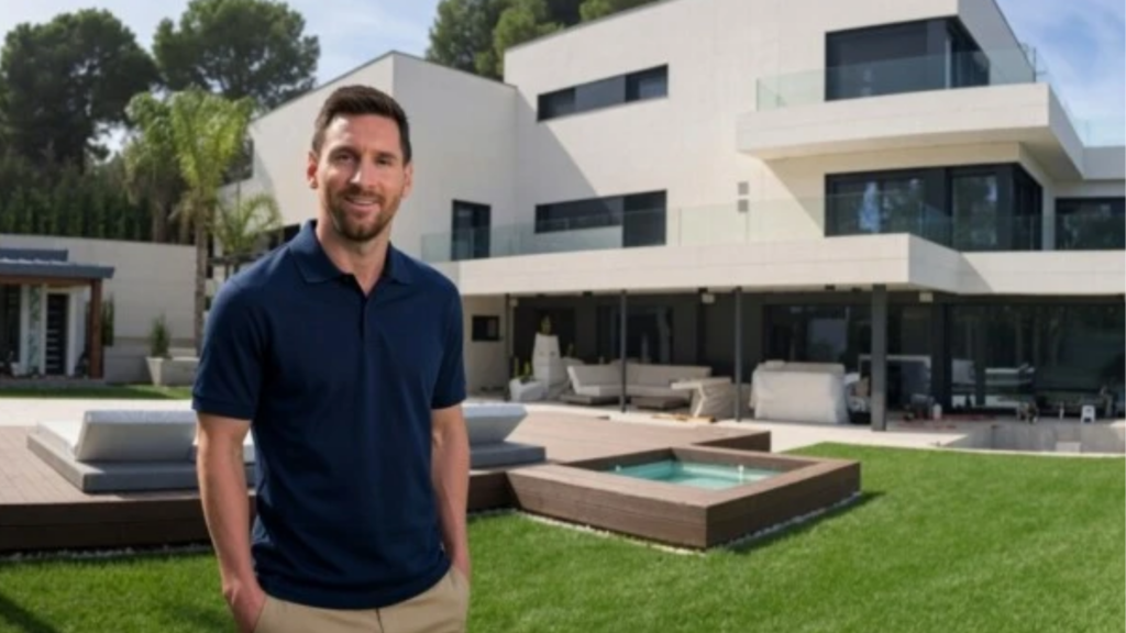 Así es la impactante mansión donde Messi se refugió tras perder el Mundial