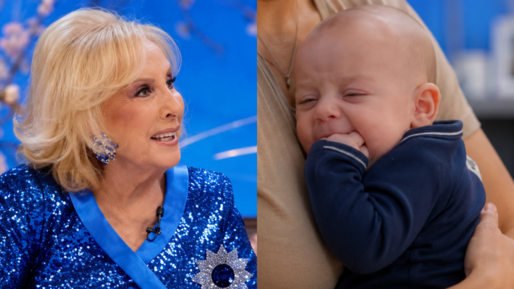 Mirtha Legrand quedó fascinada al conocer a Vito, el bebé de Belén Ludueña y Jorge Macri