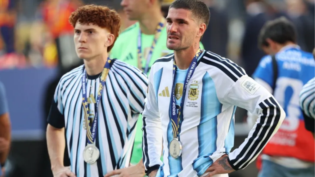 Rodrigo de Paul quedó devastado tras la final y su papá contó el duro momento que atraviesa