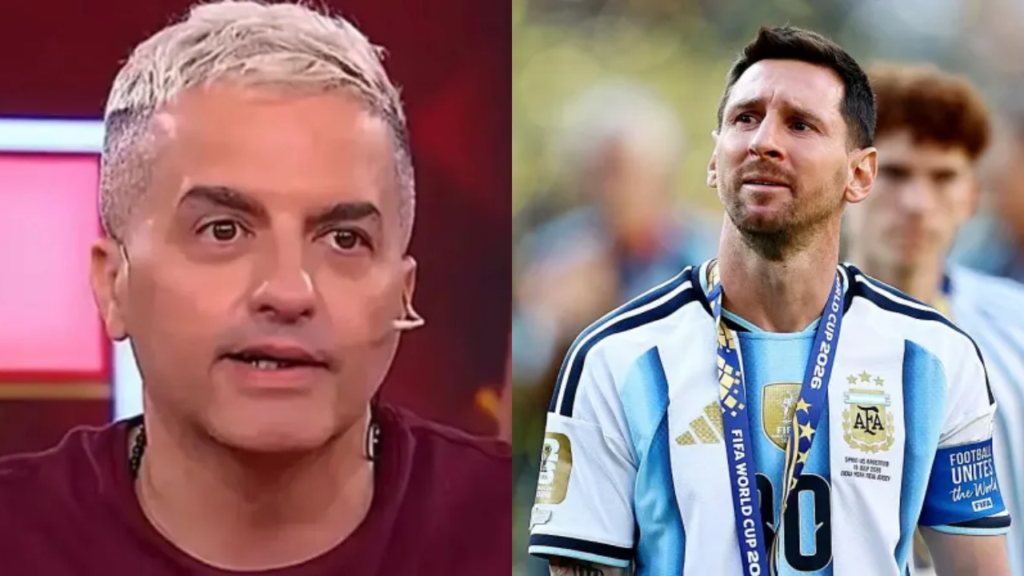 La fuerte revelación de Ángel de Brito sobre Messi tras la final: "Está deprimidísimo"