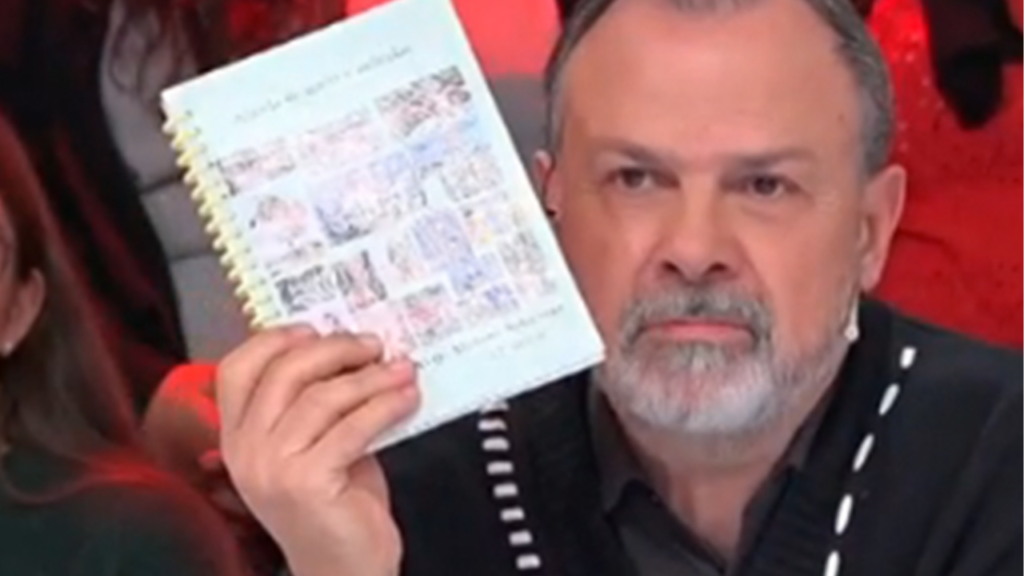 El Gato Sylvestre debutó como angelito de LAM y llegó con un cuaderno lleno de secretos
