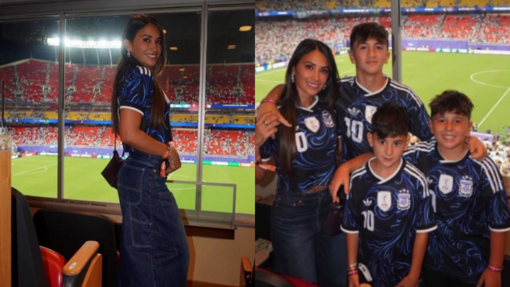 El emotivo festejo de Antonela Roccuzzo tras la clasificación de Argentina que emocionó a todos