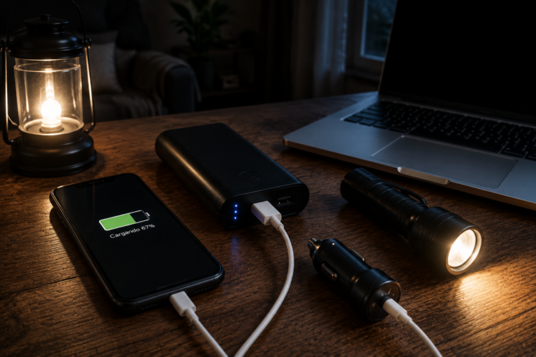 Cómo cargar el celular durante un corte de luz sin enchufe: las opciones que realmente funcionan