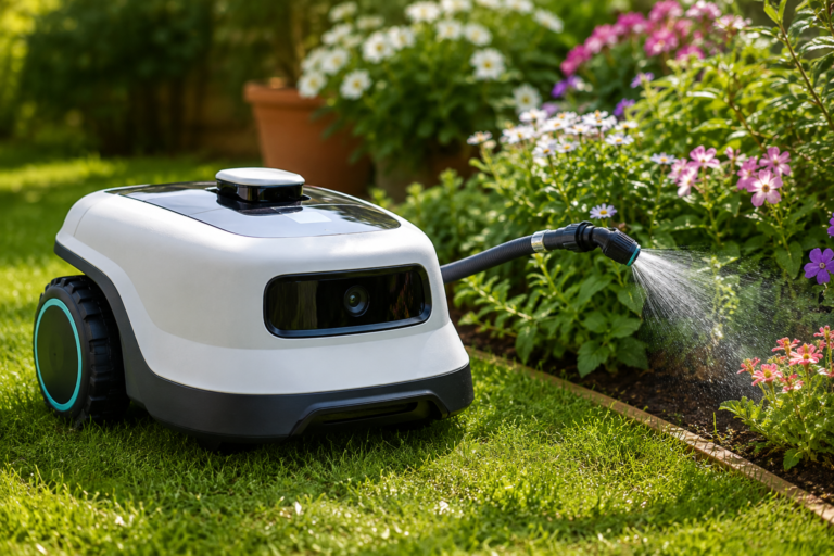 El robot argentino que busca regar de forma selectiva y usar mejor el agua