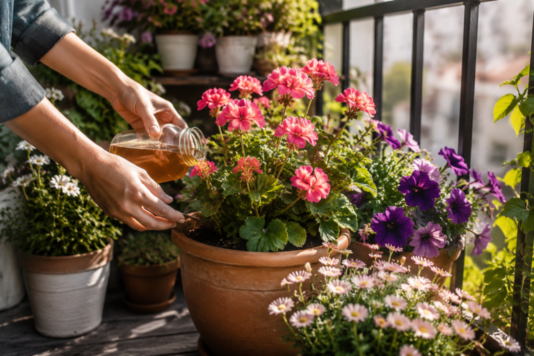 El cambio clave para que tus plantas florezcan aunque tu balcón tenga poco sol El cambio clave para que tus plantas florezcan aunque tu balcón tenga poco sol