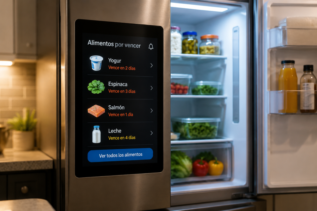 La heladera inteligente que reconoce los alimentos y ayuda a controlar cuándo vencen: cómo funciona