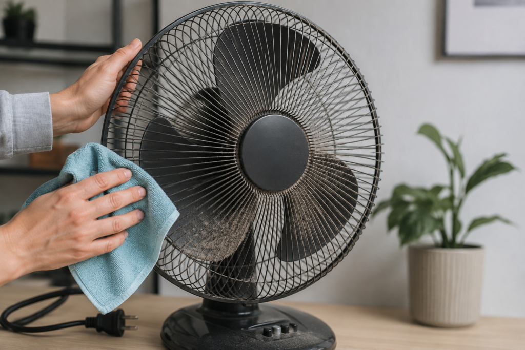 Por qué conviene desempolvar los ventiladores antes de que llegue el calor