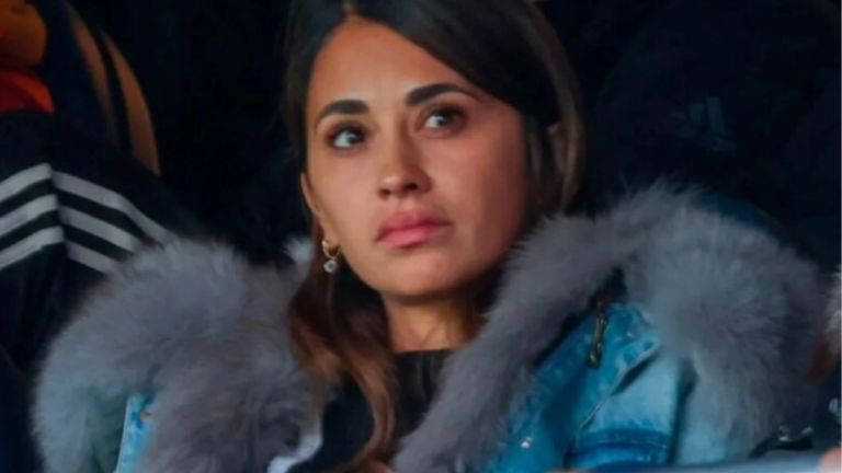 El dolor de Antonela Roccuzzo en el último adiós a Jorge Messi y el gesto que tuvo con Lionel