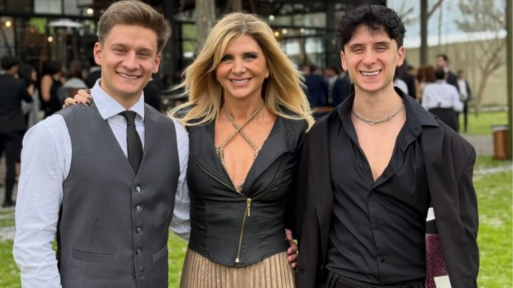 Débora Plager: quiénes son sus hijos mellizos y a qué se dedican Tomás y Maximiliano