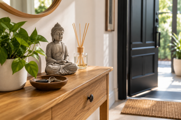 El objeto que el feng shui recomienda sacar de la entrada de casa para renovar la energía