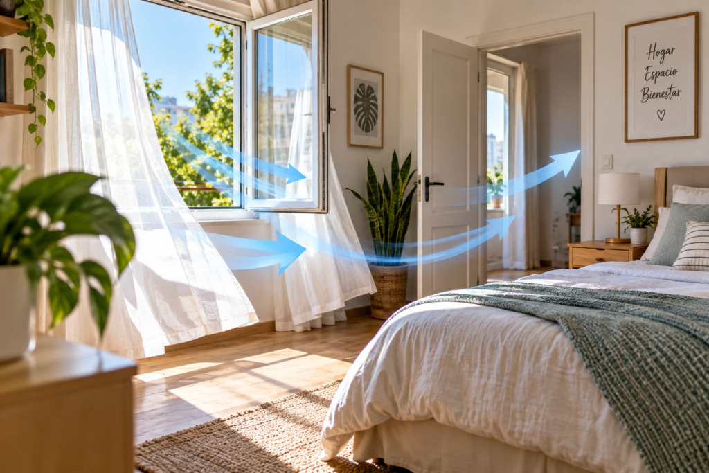El cambio que se puede hacer en una habitación para que se sienta más fresca sin gastar dinero