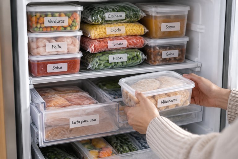Organizar el freezer: el hábito sencillo que ayuda a evitar el desperdicio