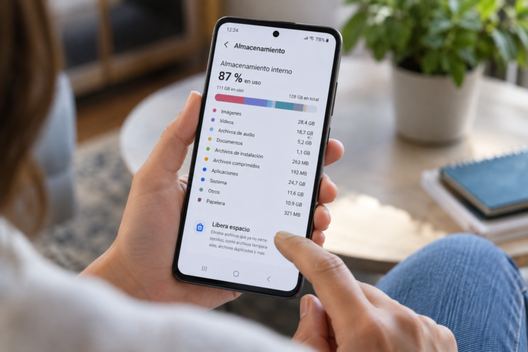 El truco para liberar espacio en el celular sin borrar las fotos que querés conservar