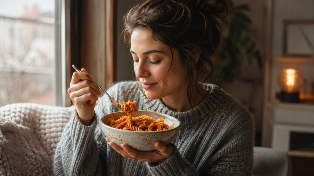 Por qué en los días fríos dan más ganas de comer carbohidratos, según la ciencia