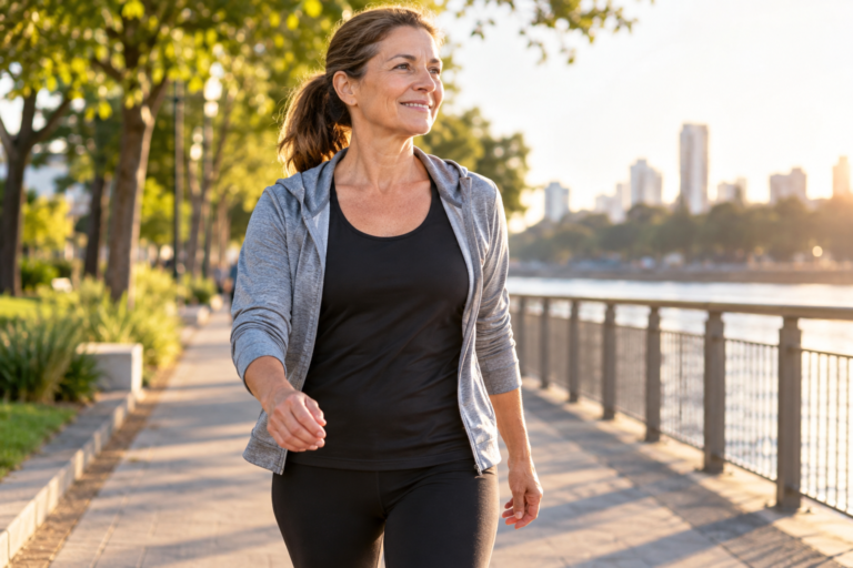 Qué cambia en el cuerpo cuando empezás a caminar todos los días después de los 40