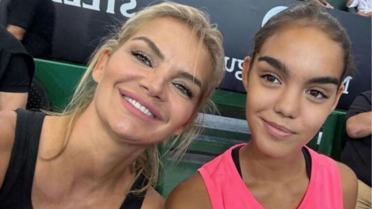 Jazmín Romero, la hija de Chiquito Romero que eligió el tenis y tiene una exigente rutina: “Se levanta a las 6”