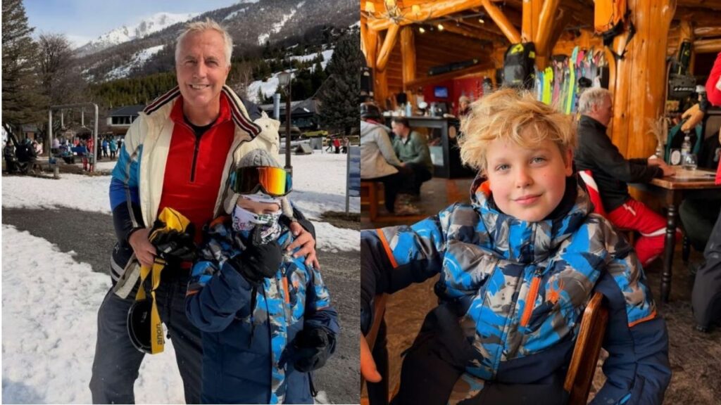 Marley y Mirko volvieron a Bariloche para disfrutar de la nieve sin trabajo de por medio