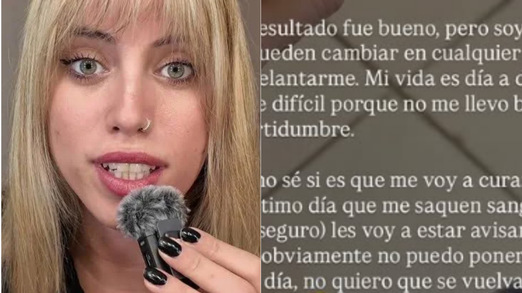 Denisse González encendió las alarmas por su salud y confesó: “No sé si me voy a curar”