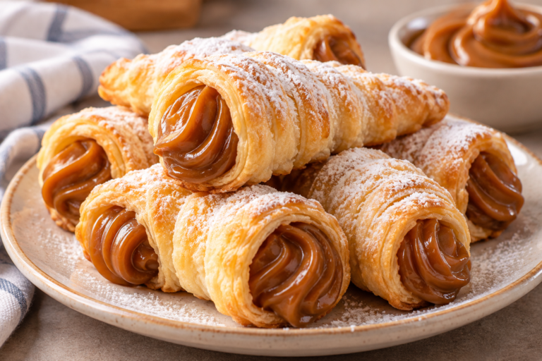 Cañoncitos de dulce de leche caseros: cómo hacerlos crocantes y bien rellenos