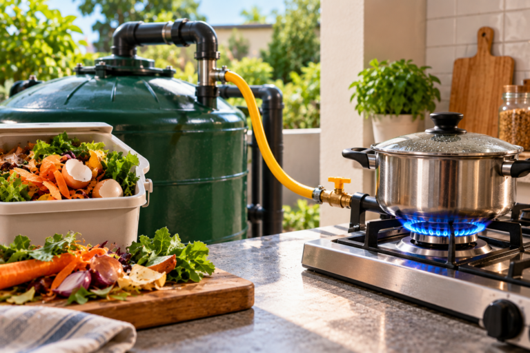 Cómo transformar restos de comida en energía: qué se puede producir en una vivienda y cuáles son sus límites