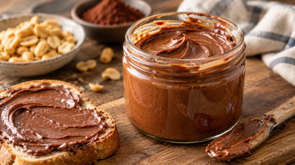 Cómo hacer una crema casera de cacao y maní con pocos ingredientes y sin comprar las industriales