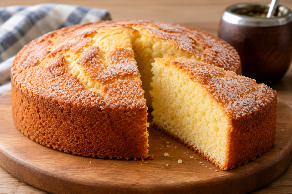 Cómo hacer una torta matera de vainilla esponjosa y fácil, con ingredientes económicos