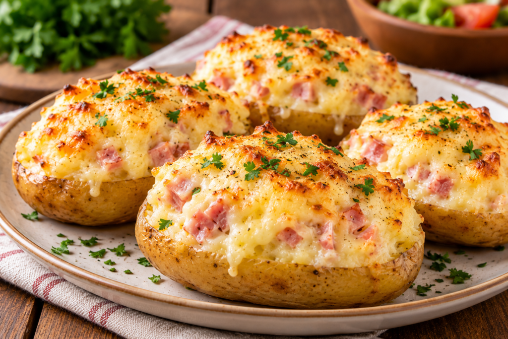 Papas rellenas con pocos ingredientes: la receta fácil y abundante para la cena