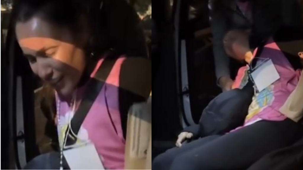 Pampita mostró cómo quedó tras la Peregrinación a Luján y sorprendió la escena al subir al auto
