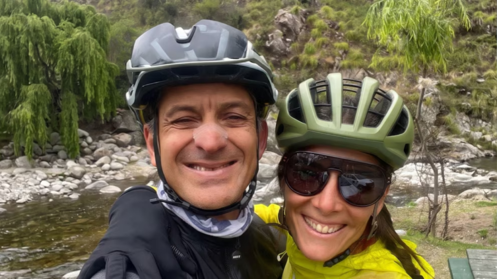 Juana Viale se sumó a una travesía en bicicleta por Catamarca y compartió fotos de la aventura