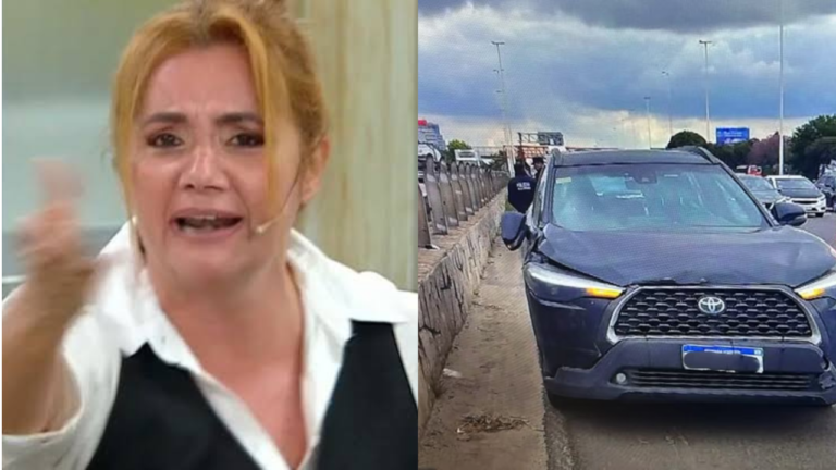 Nancy Pazos atropelló a un motociclista en la General Paz y hay preocupación por su estado de salud