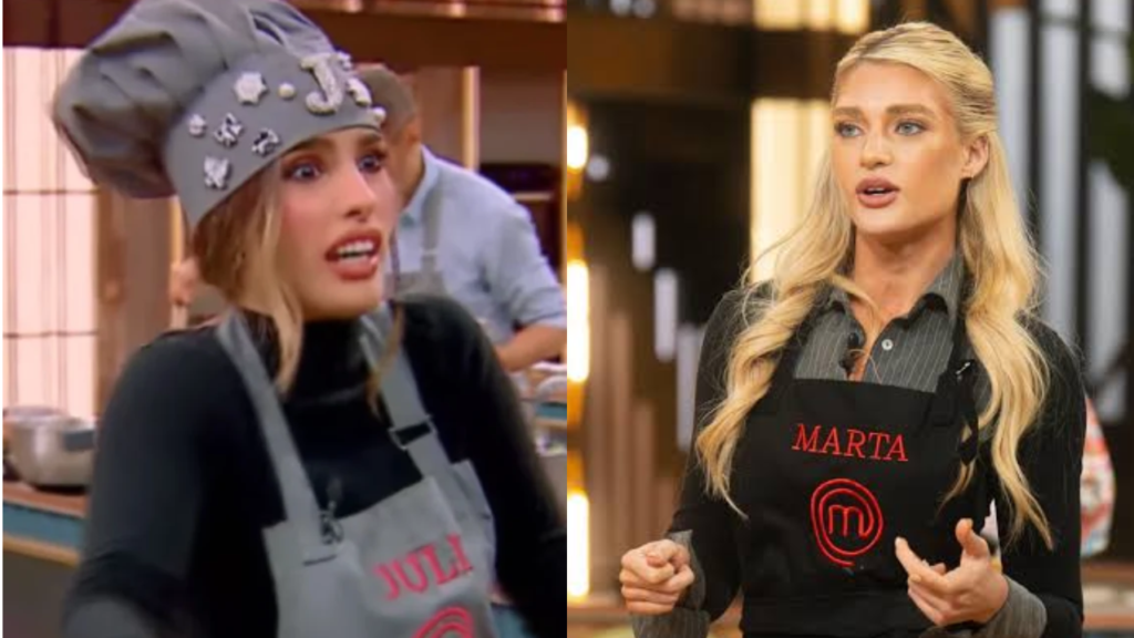 El tenso cruce entre Marta Fort y Juli Poggio en MasterChef Celebrity: la frase que encendió la polémica