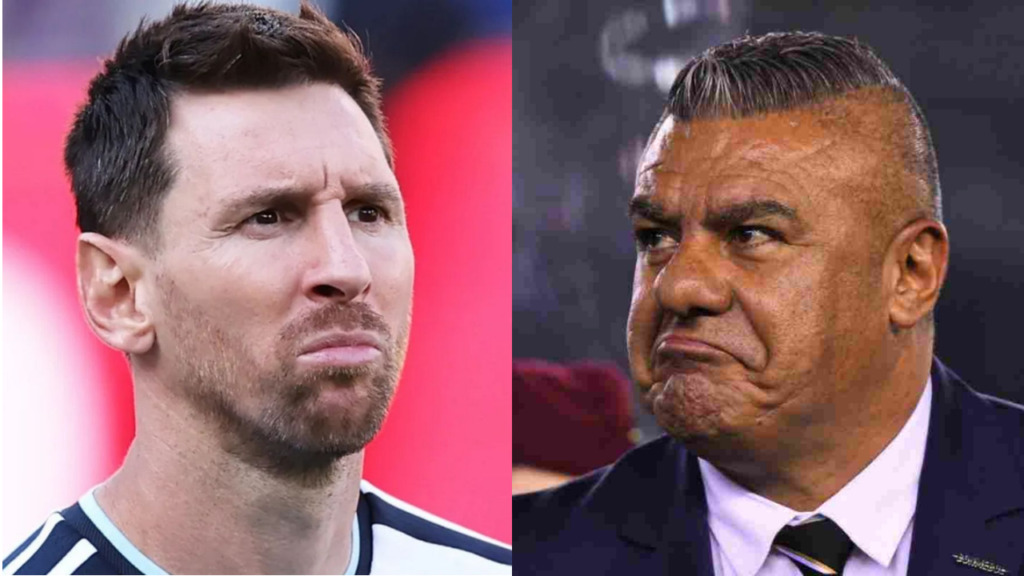 Messi tomó partido en la guerra entre Chiqui Tapia y River y su gesto cayó pésimo en la AFA