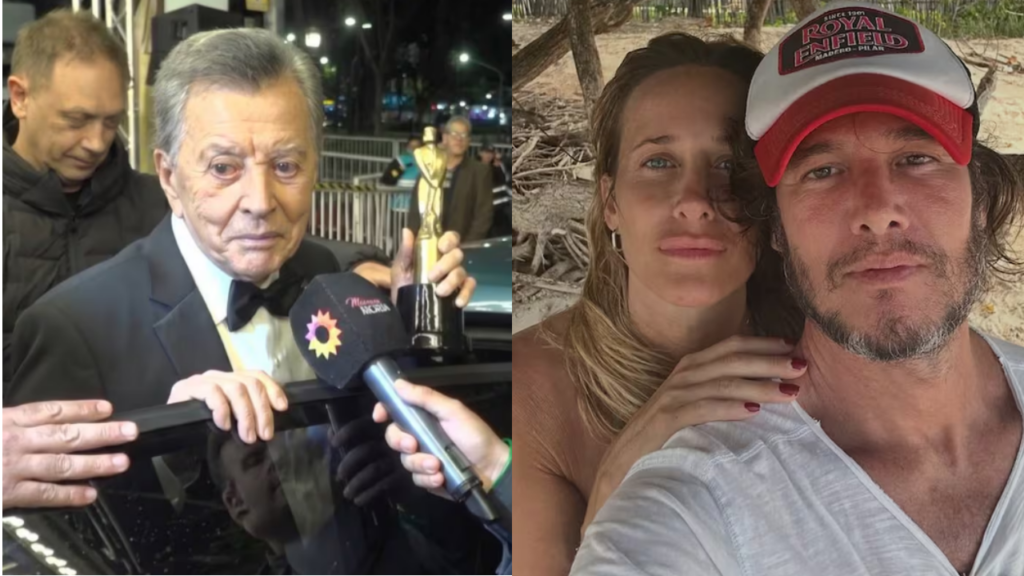 La pregunta sobre Emanuel y Julieta Prandi que dejó a Palito Ortega en una situación incómoda