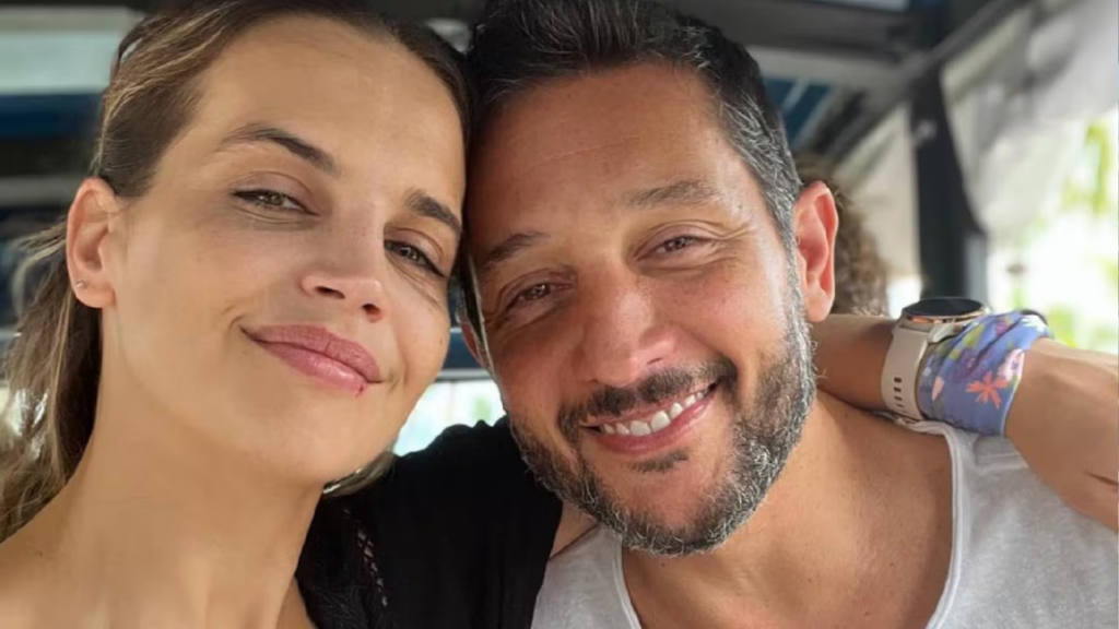 Germán Paoloski y Sabrina Garciarena: el mensaje con el que empezó su romance y el primer beso de 15 minutos